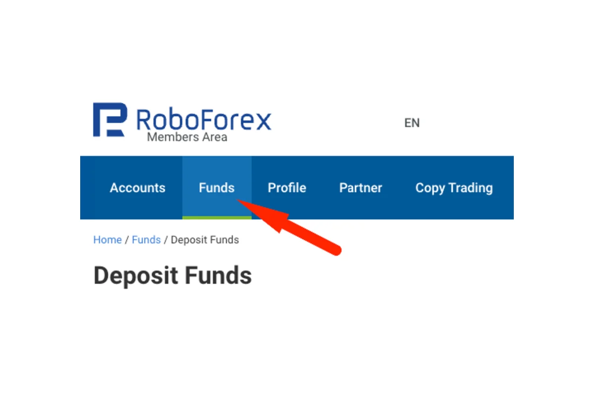 Gambar langkah 2 - Panduan Deposit