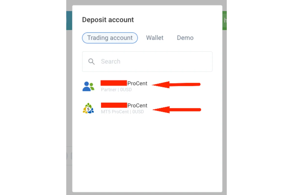 Gambar langkah 3 - Panduan Deposit